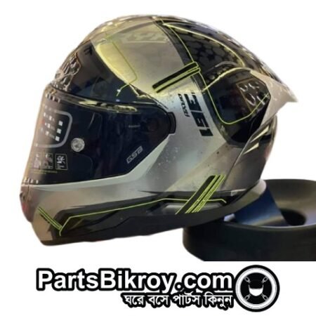 gsb s-361gt silver interstellar helmet