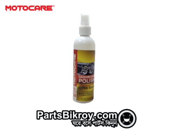 motocare dashboard polish white