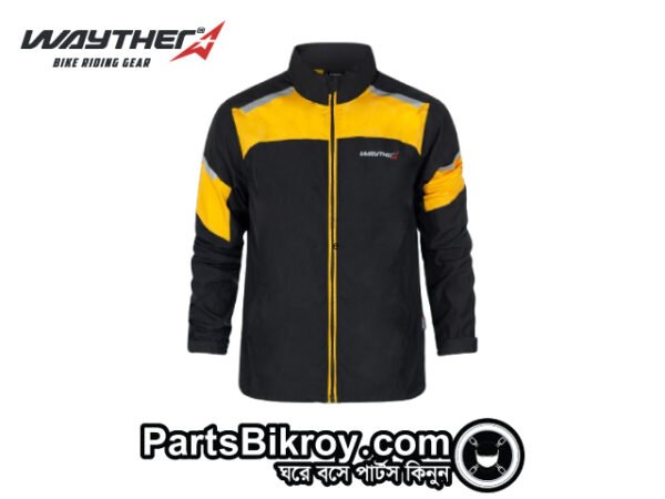 pre winter outwear black yellow