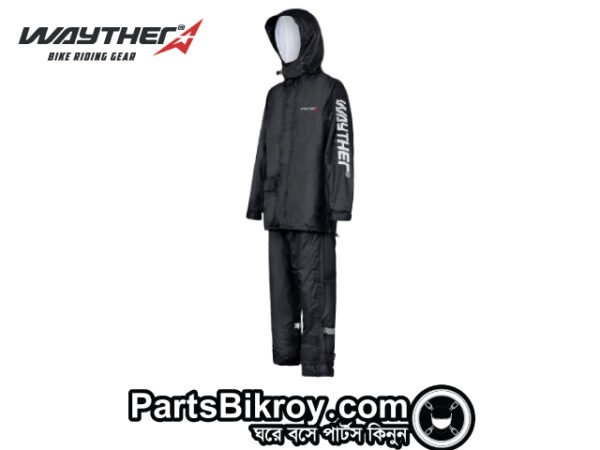 wayther raincoat black