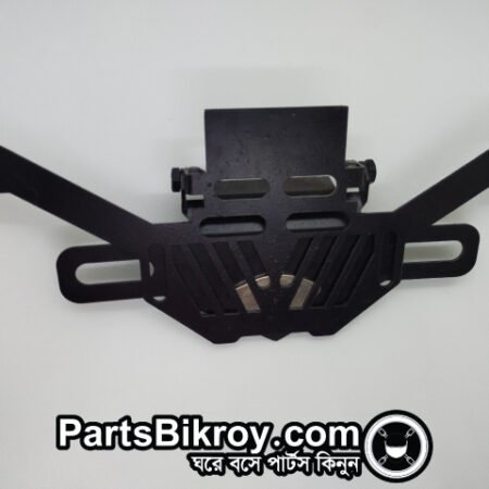 magnetic universal foldable number plate for bikes