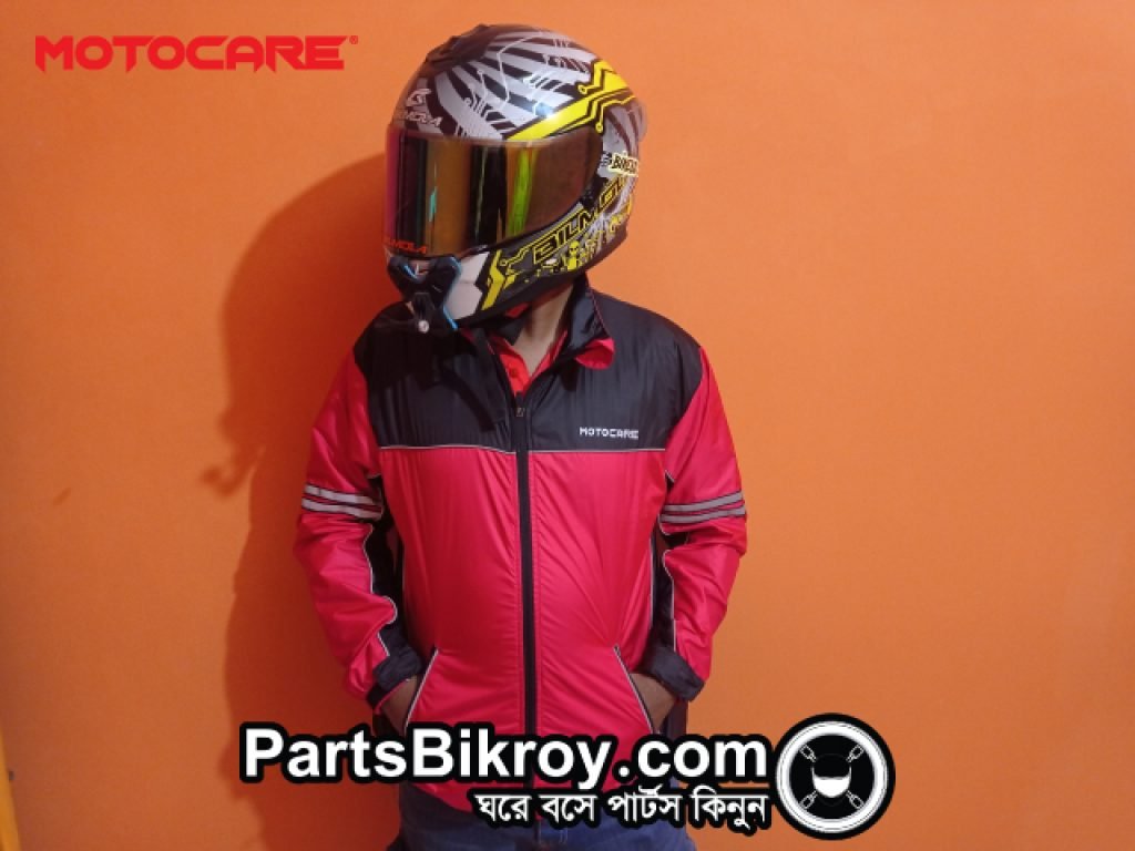 motocare winter winbreaker red black