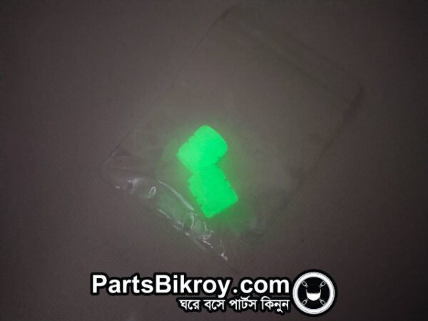 neon tire wheel gas nozzle valve light
