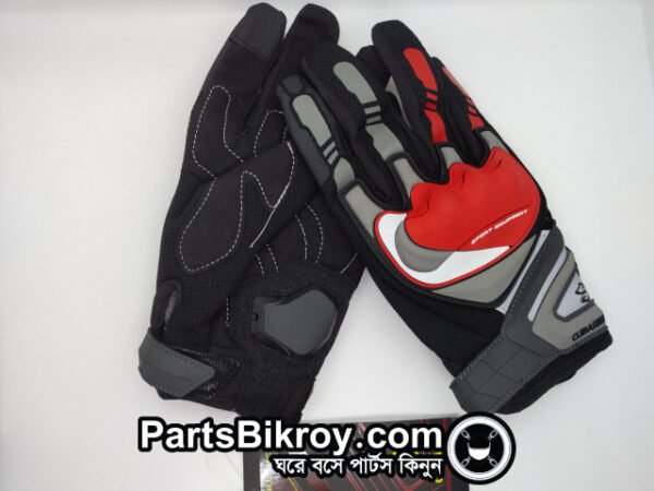 night reflective motorcycle full finger gloves