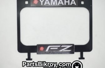 yamaha fz branded motorcycle registration license plate holder