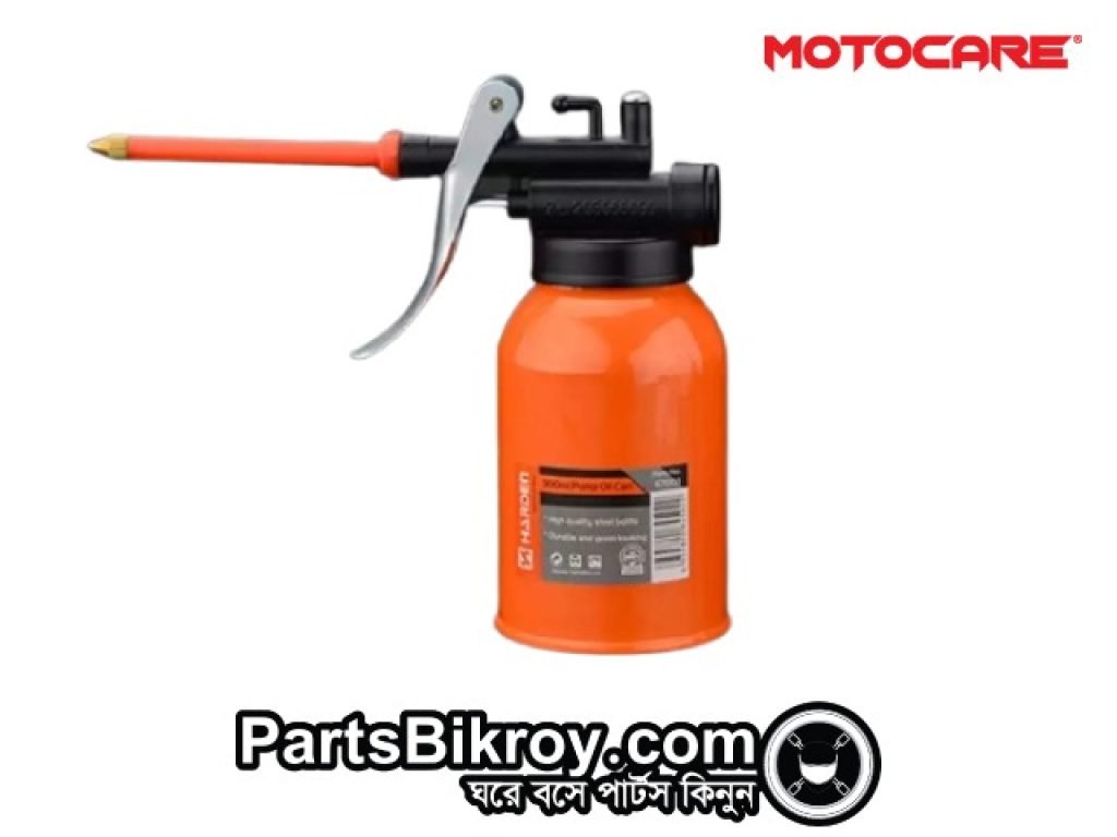 harden pump oil can